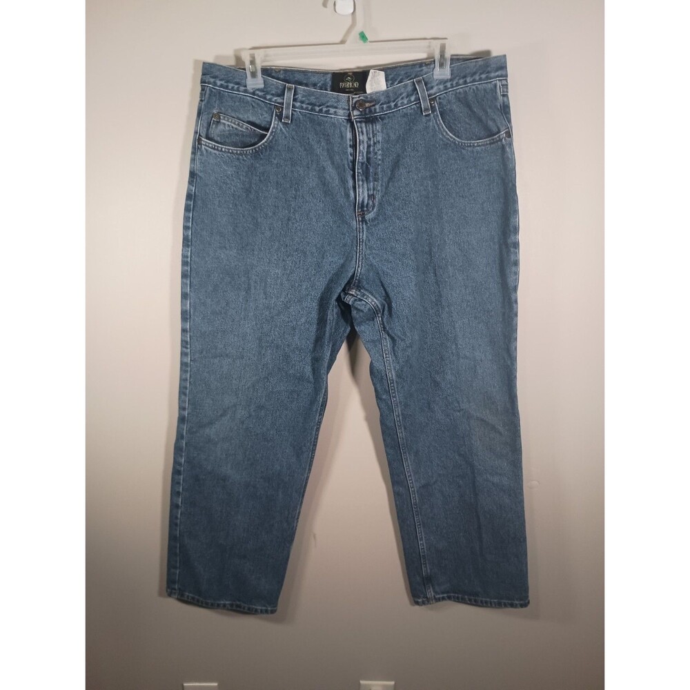 Red Head Jeans Mens Bass Pro Blue Relaxed Fit Medium Wash Cotton Size 42 x 30